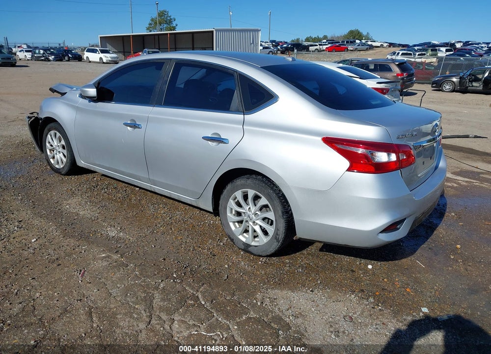 2019 NISS SENTRA SV W/CONTINUO VIN: 3N1AB7AP3KY311937