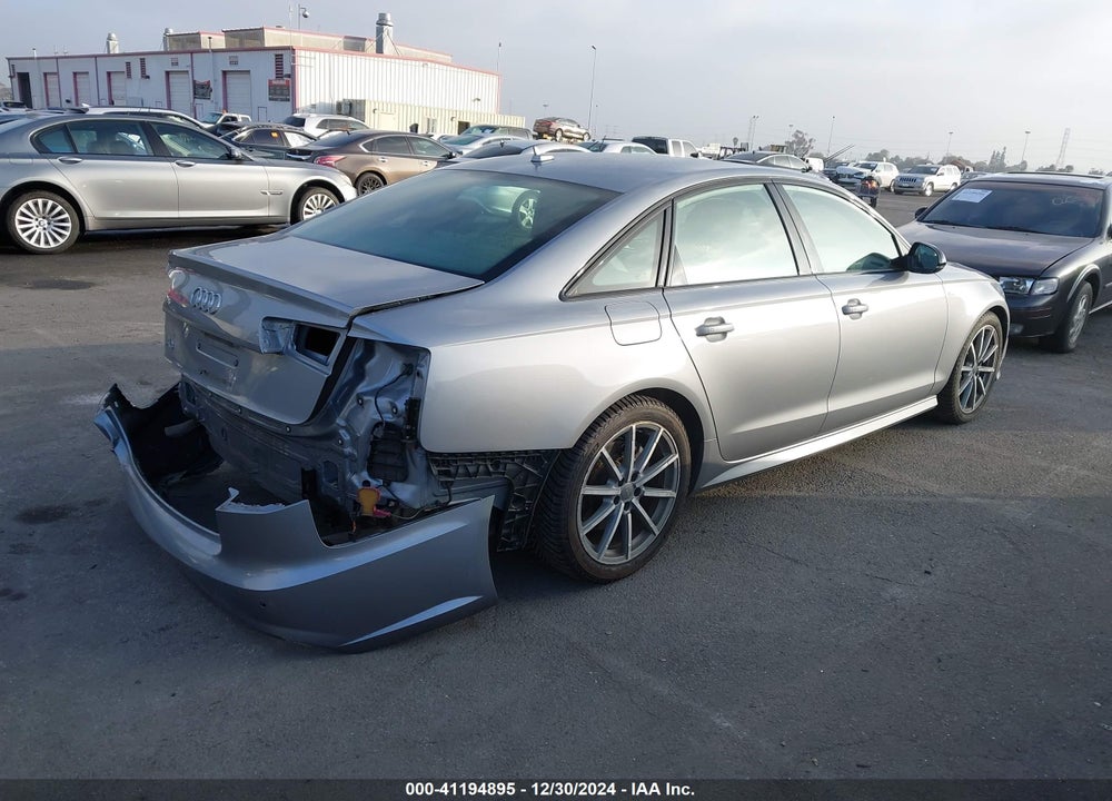 2018 AUDI A6 2.0T PREMIUM/2.0T SPORT VIN: WAUC8AFC4JN106451