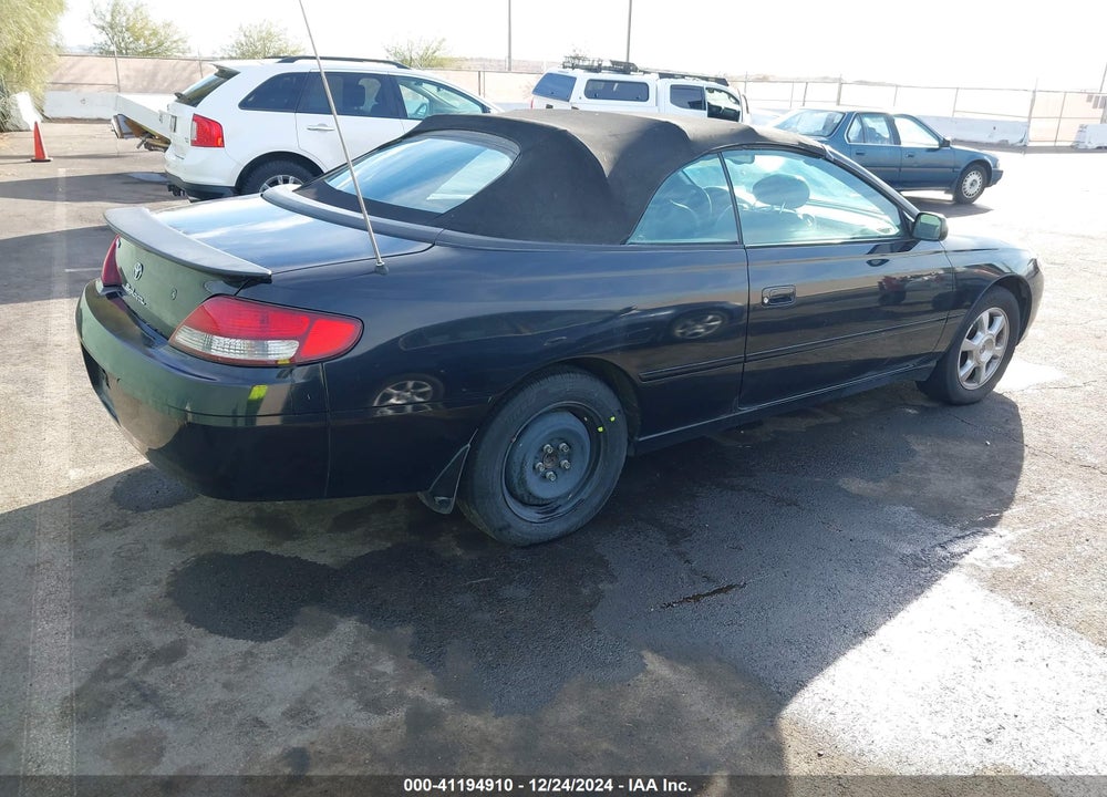 2001 TOYOTA CAMRY SOLARA SLE V6 VIN: 2T1FF22P71C454302