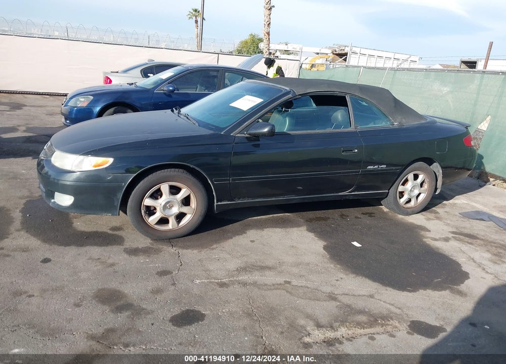 2001 TOYOTA CAMRY SOLARA SLE V6 VIN: 2T1FF22P71C454302