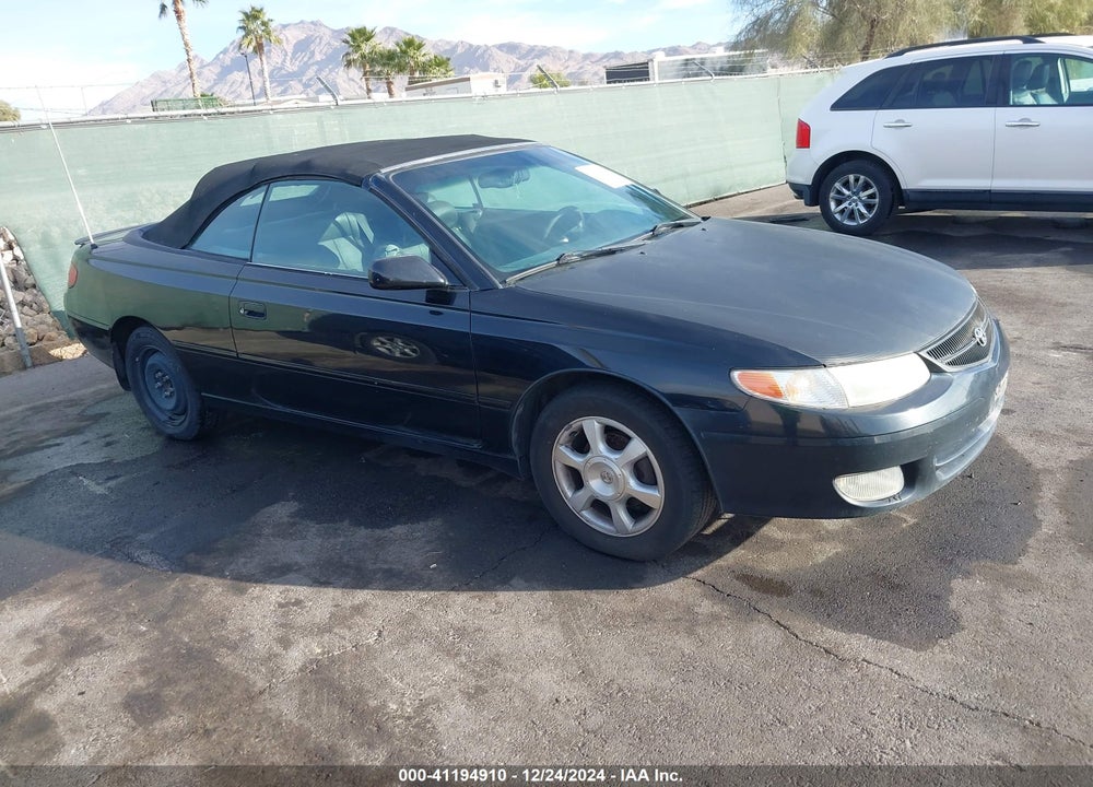2001 TOYOTA CAMRY SOLARA SLE V6 VIN: 2T1FF22P71C454302