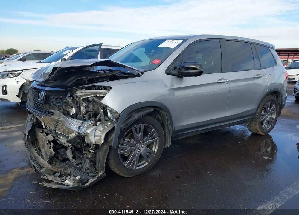 2021 HONDA PASSPORT 2WD EX-L VIN: 5FNYF7H51MB011414