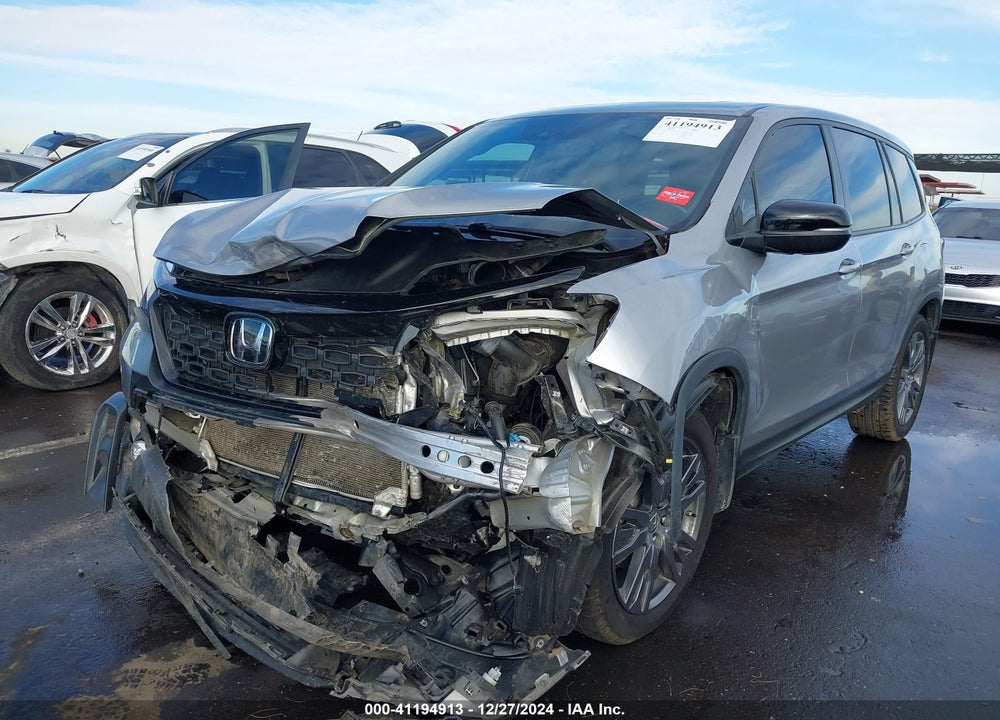 2021 HONDA PASSPORT 2WD EX-L VIN: 5FNYF7H51MB011414