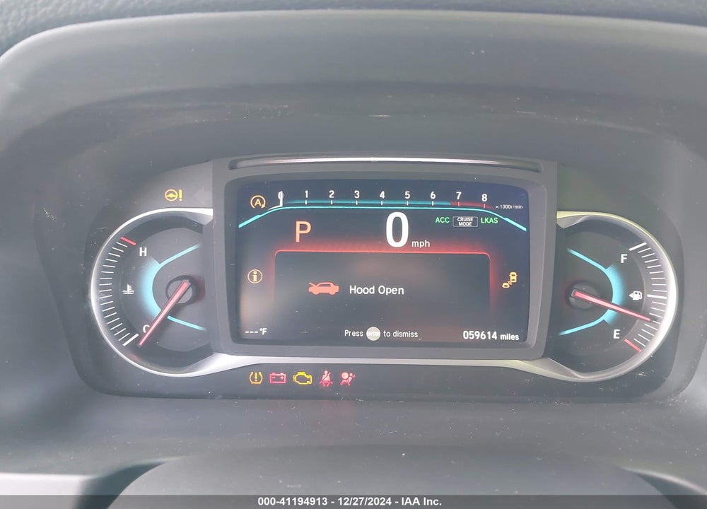 2021 HONDA PASSPORT 2WD EX-L VIN: 5FNYF7H51MB011414