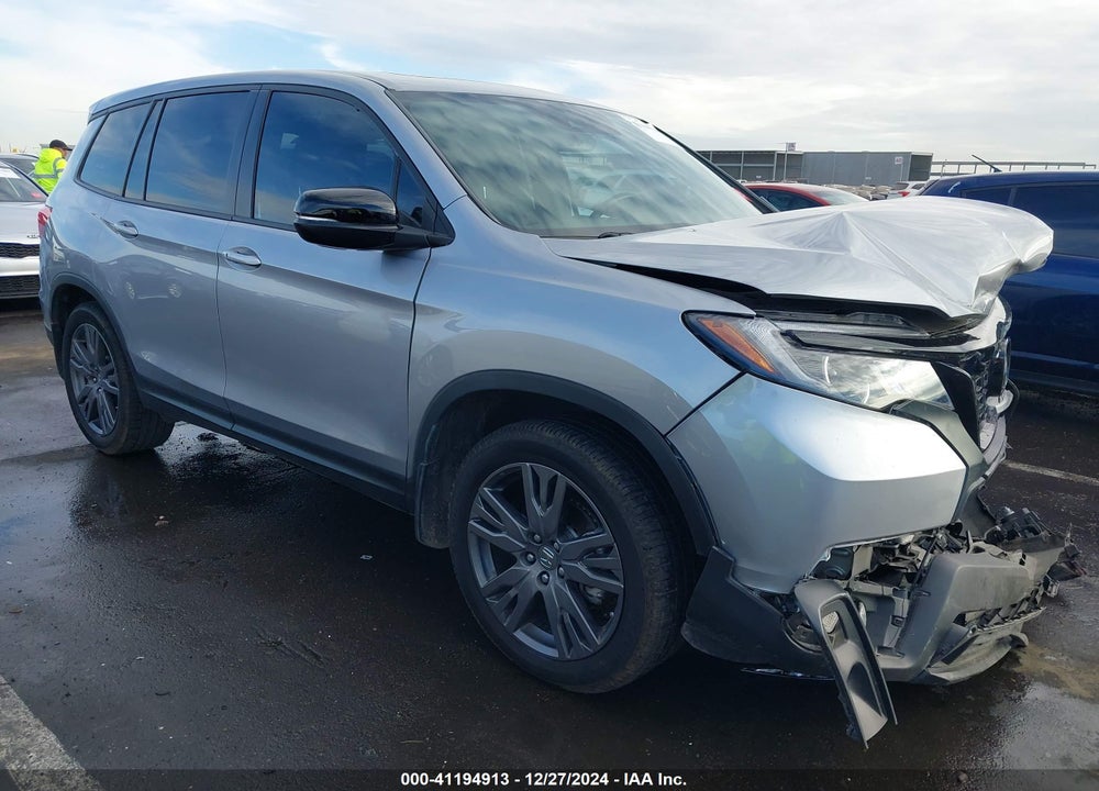 2021 HONDA PASSPORT 2WD EX-L VIN: 5FNYF7H51MB011414