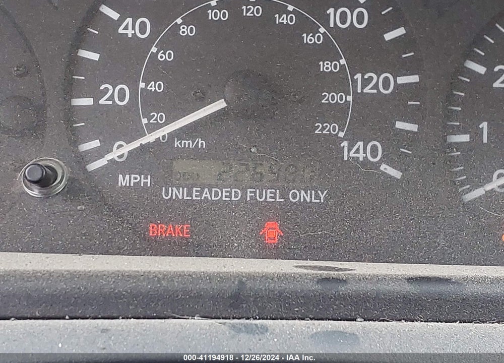 1997 TOYOTA CAMRY LE V6 VIN: 4T1BF22KXVU904323