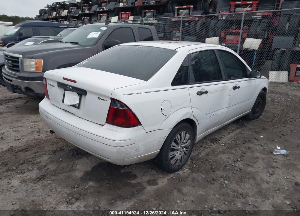 2007 FORD FOCUS S/SE/SES VIN: 1FAFP34N57W166072