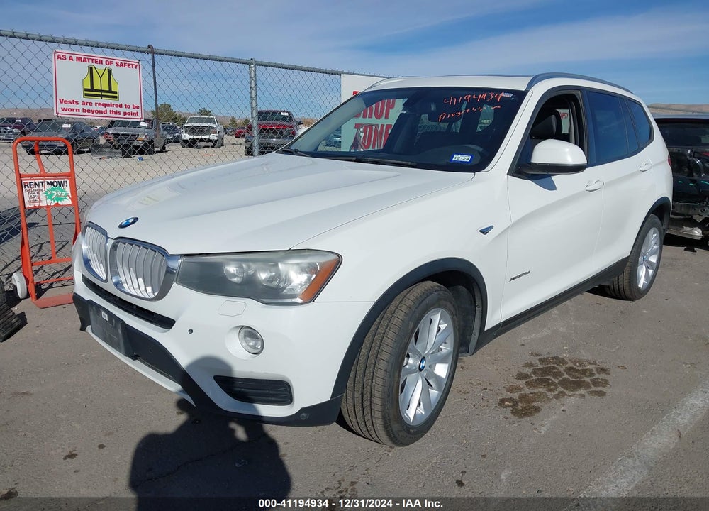 2015 BMW X3 VIN: 5UXWY3C51F0E97999