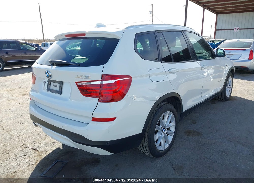 2015 BMW X3 VIN: 5UXWY3C51F0E97999