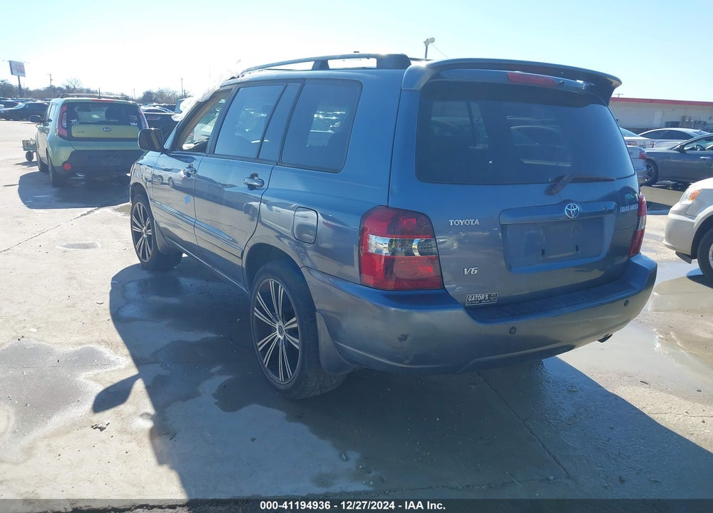 2006 TOYOTA HIGHLANDER VIN: JTEDP21A960100716