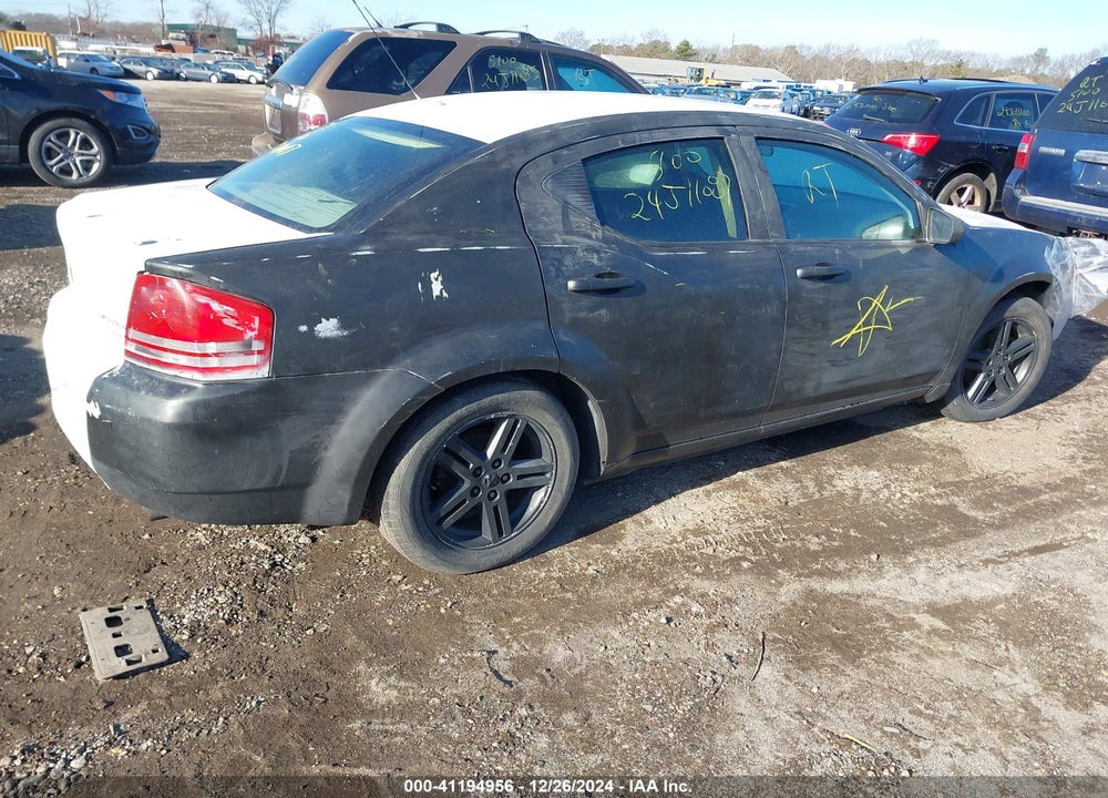 2009 DODGE AVENGER VIN: 1B3LC56B19N522888