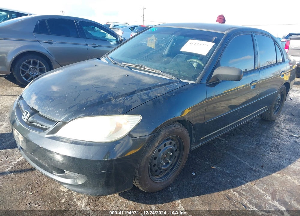 2004 HONDA CIVIC LX VIN: 2HGES15534H526118