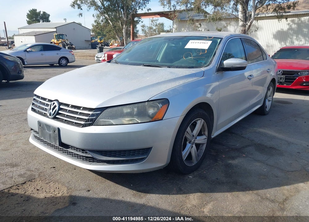 2013 VOLKSWAGEN PASSAT VIN: 1VWBN7A32DC070502