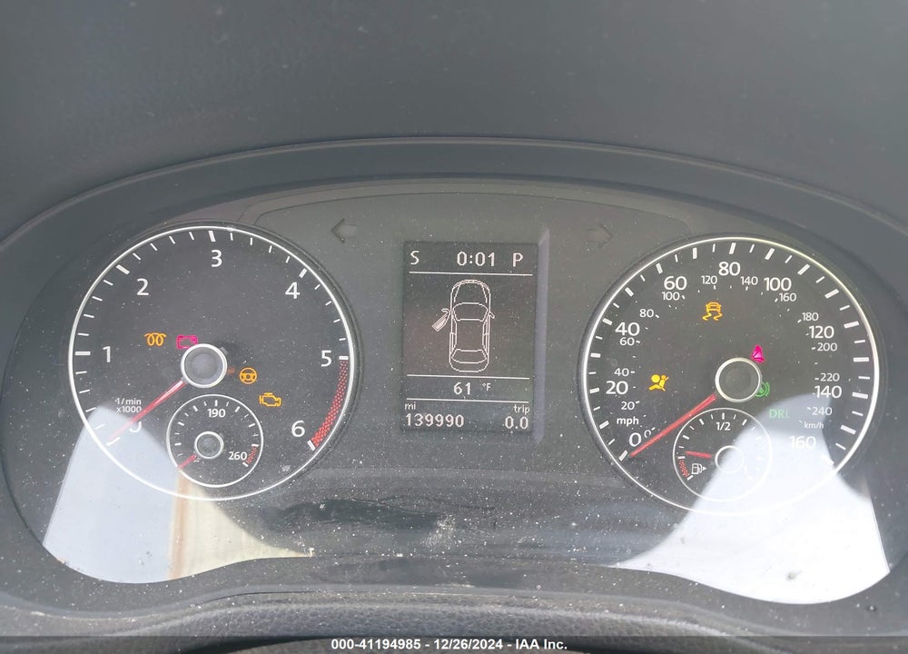2013 VOLKSWAGEN PASSAT VIN: 1VWBN7A32DC070502