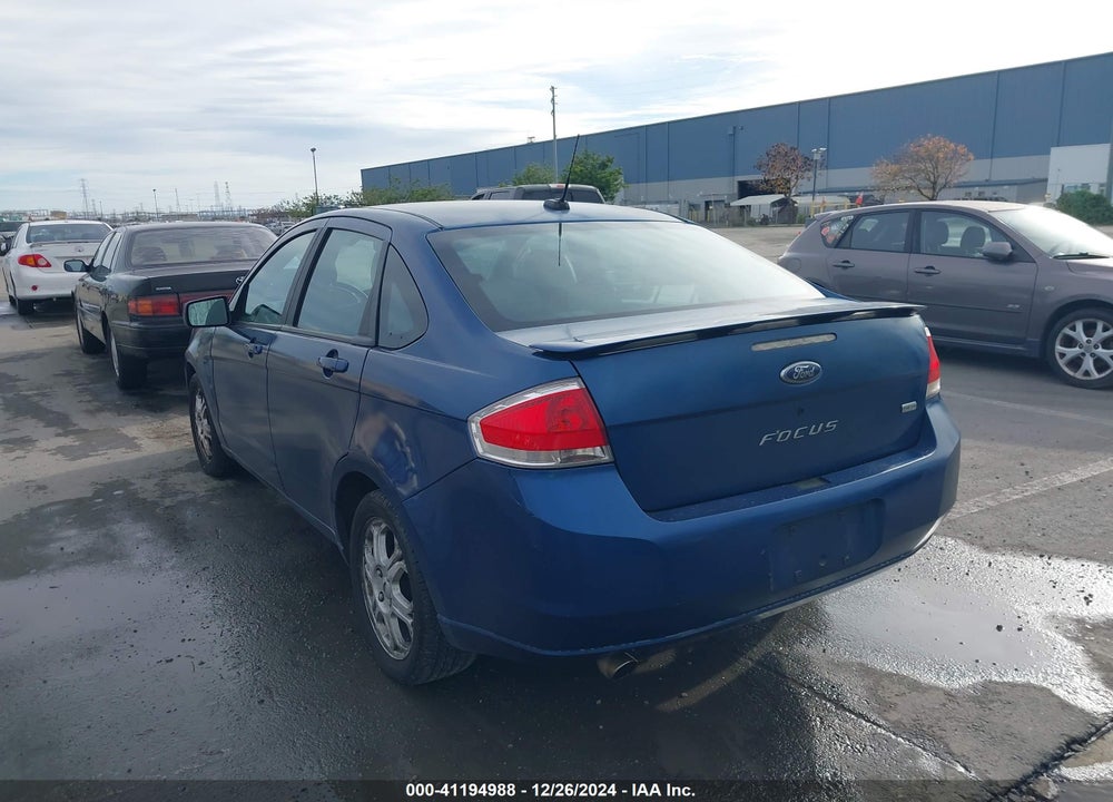 2009 FORD FOCUS SES VIN: 1FAHP36N99W120737