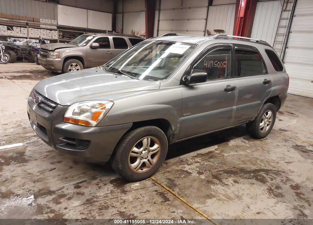 2008 KIA SPORTAGE LX V6 VIN: KNDJE723387480821
