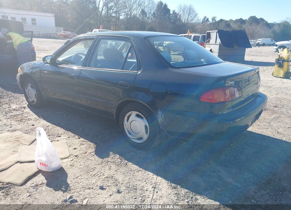 1999 TOYOTA COROLLA VIN: 2T1BR12E2XC209561