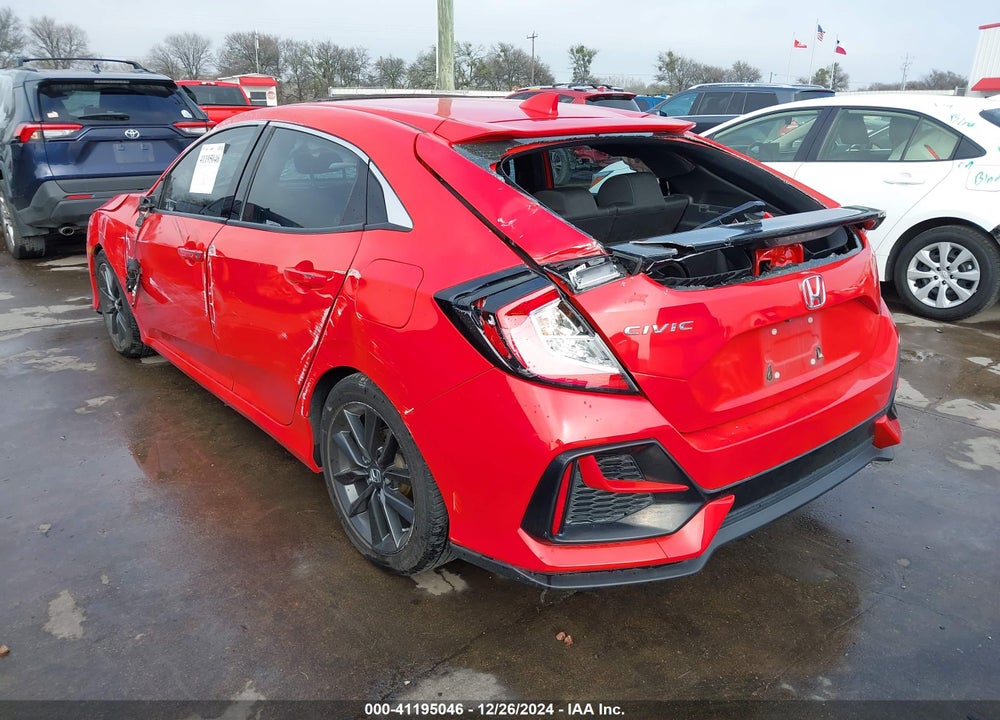 2020 HONDA CIVIC EX VIN: SHHFK7H66LU203338