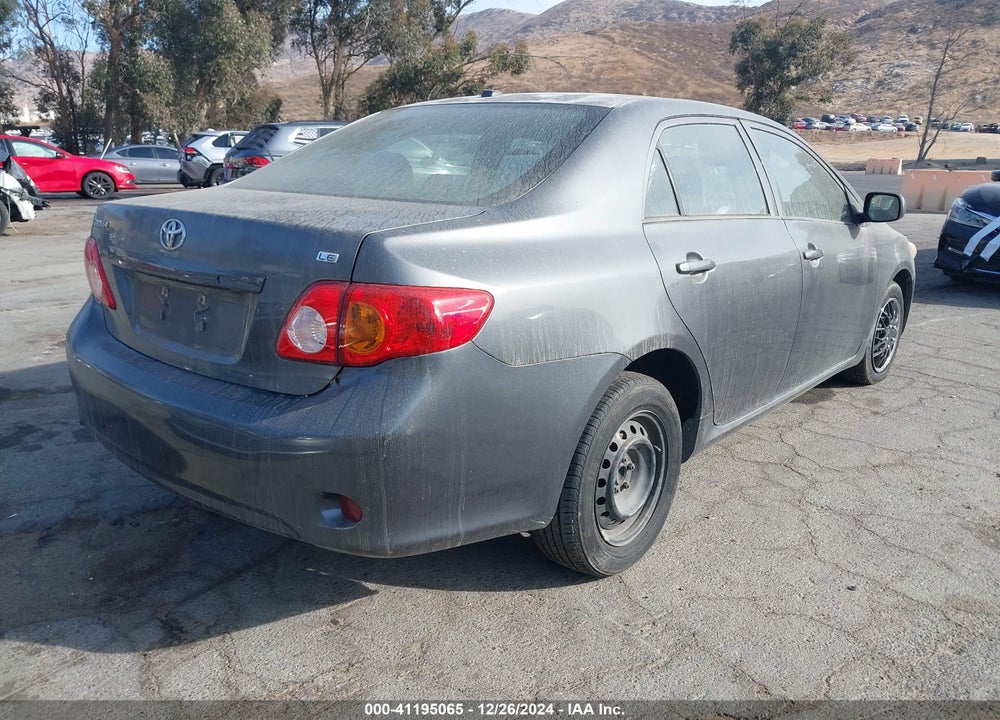 2010 TOYOTA COROLLA LE VIN: 2T1BU4EE5AC428081