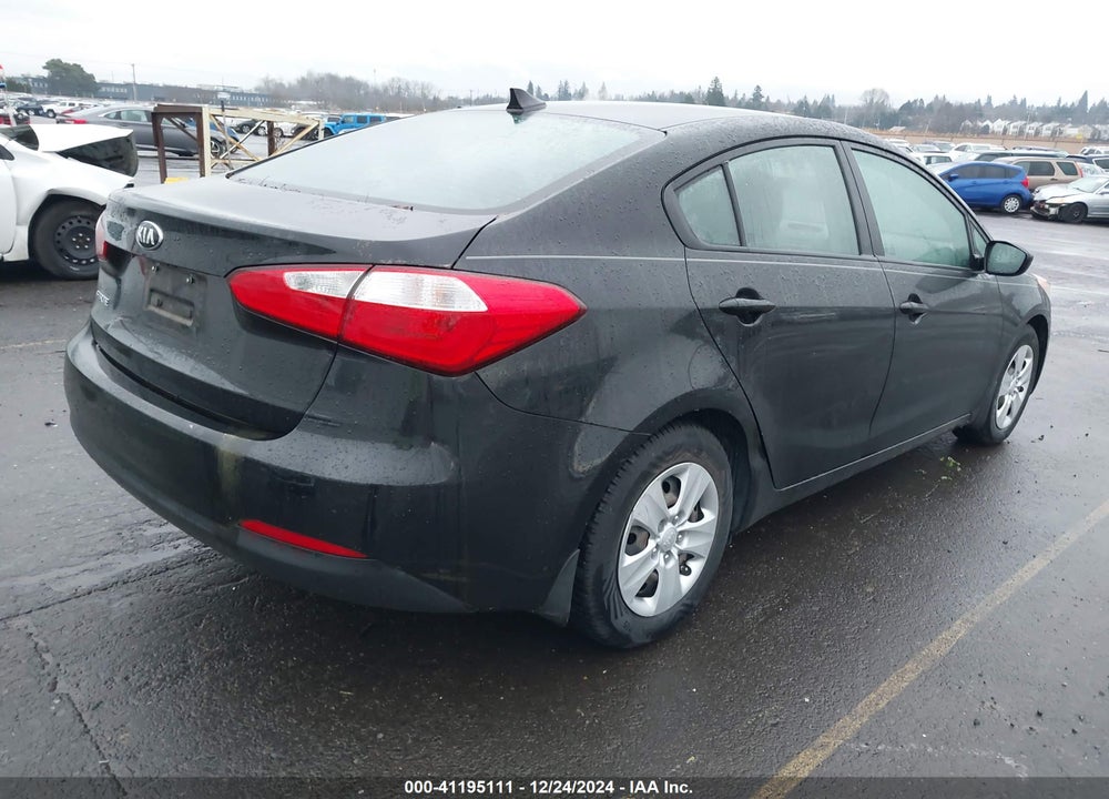 2016 KIA FORTE LX VIN: KNAFK4A6XG5602719