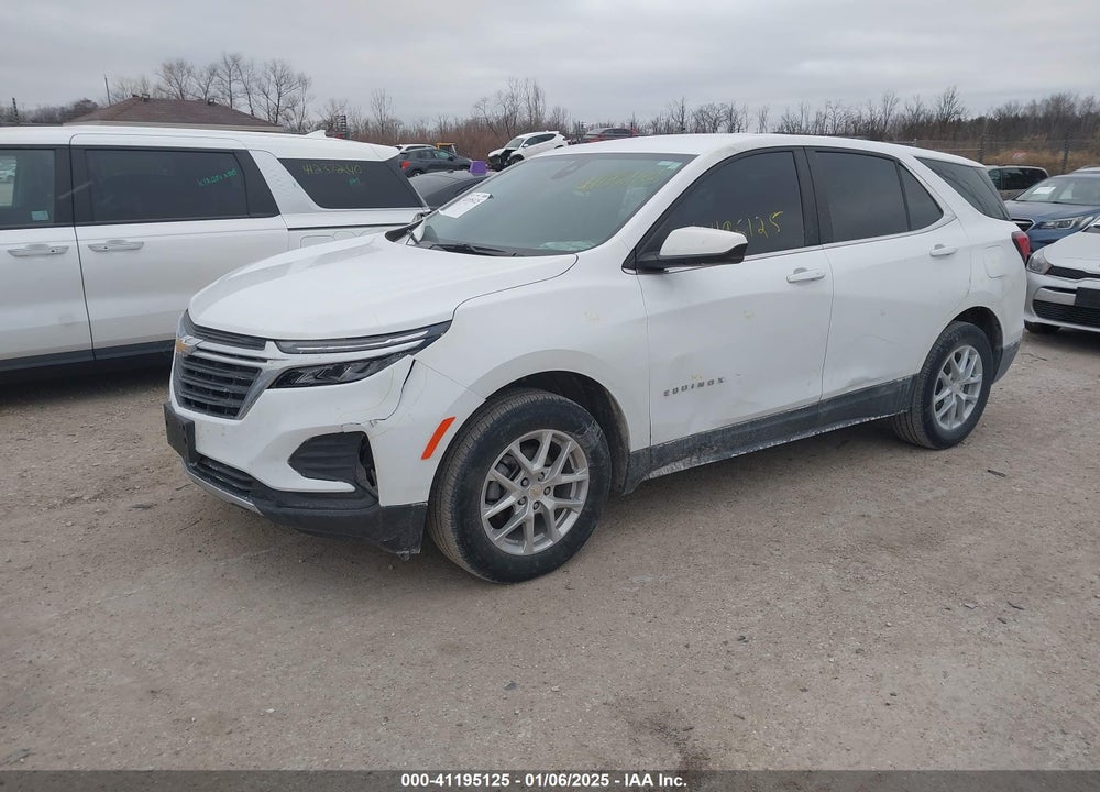 2022 CHEVROLET EQUINOX AWD LT VIN: 2GNAXUEV6N6118121