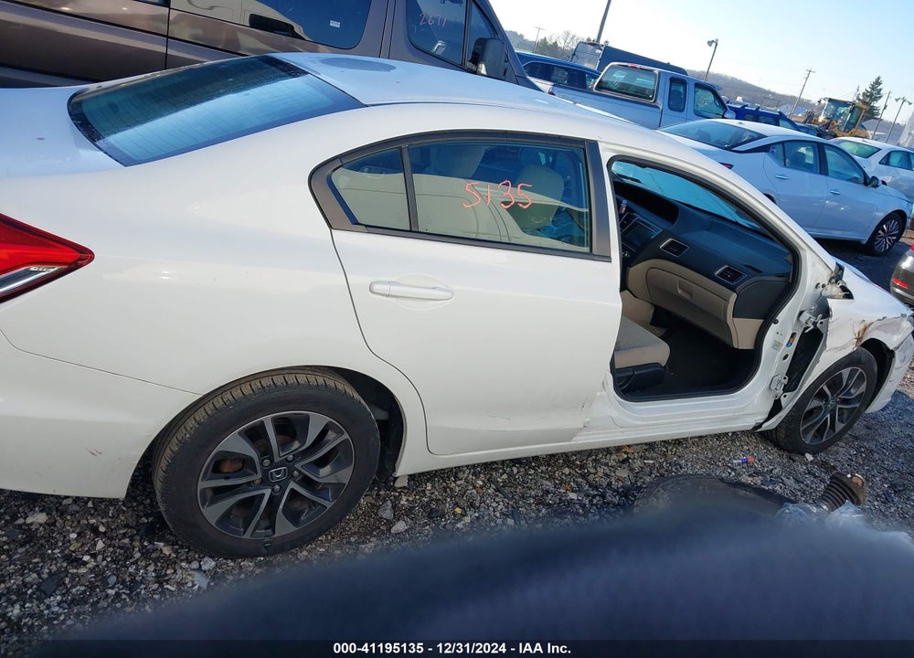 2014 HONDA CIVIC EX VIN: 2HGFB2F85EH539800