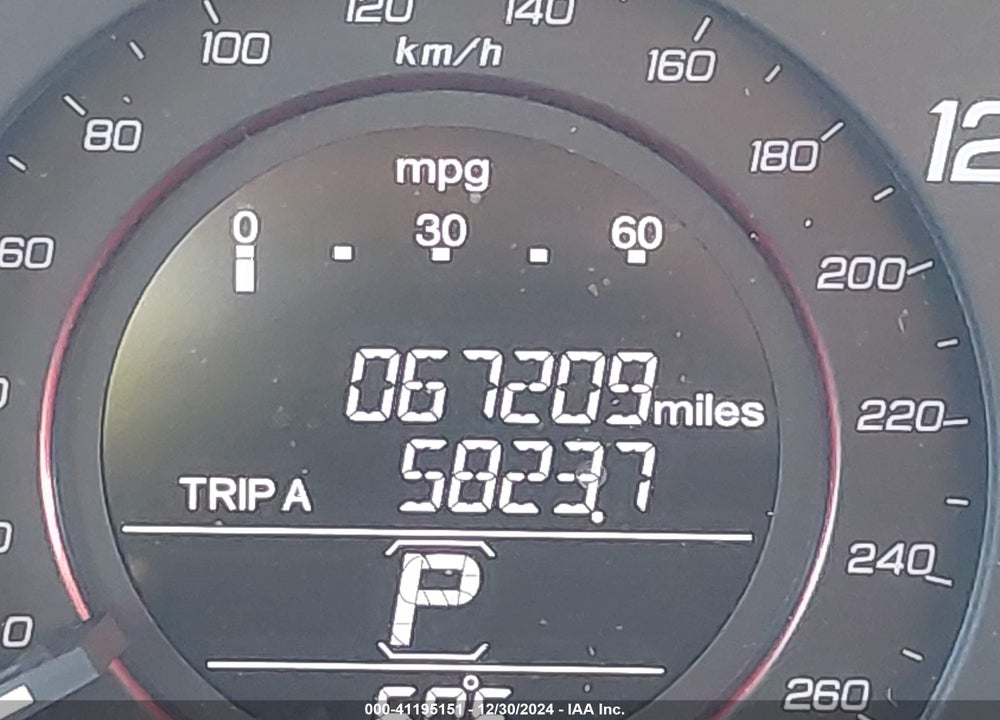 2013 HONDA ACCORD VIN: 1HGCR2F5XDA107947