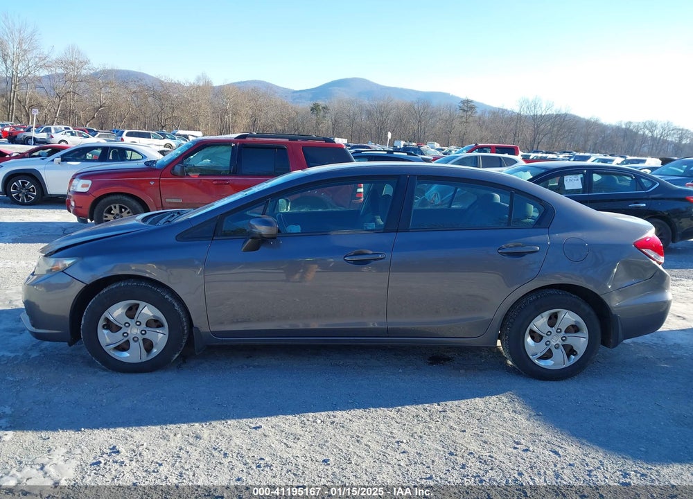 2014 HONDA CIVIC LX VIN: 2HGFB2F50EH528824