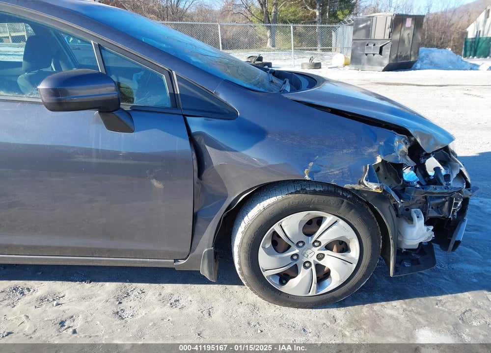 2014 HONDA CIVIC LX VIN: 2HGFB2F50EH528824