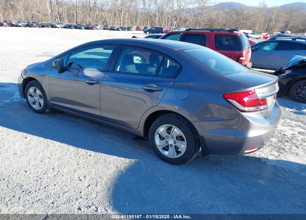 2014 HONDA CIVIC LX VIN: 2HGFB2F50EH528824