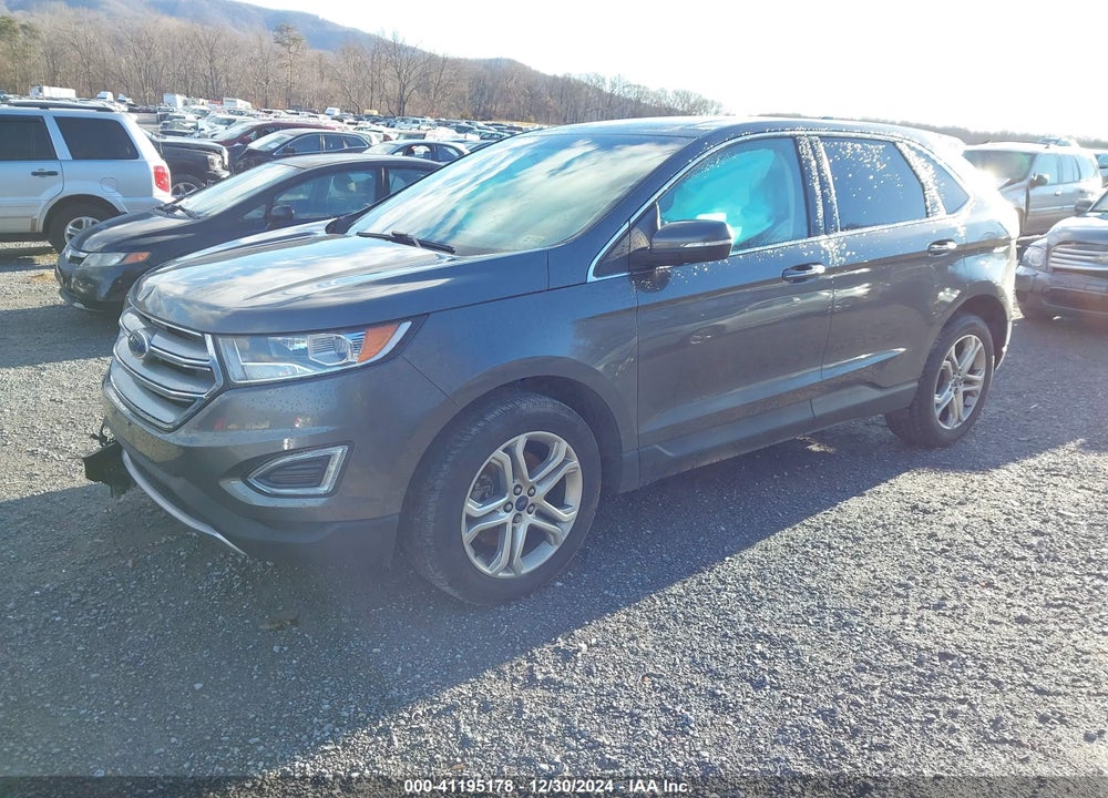 2018 FORD EDGE TITANIUM VIN: 2FMPK4K90JBB77302