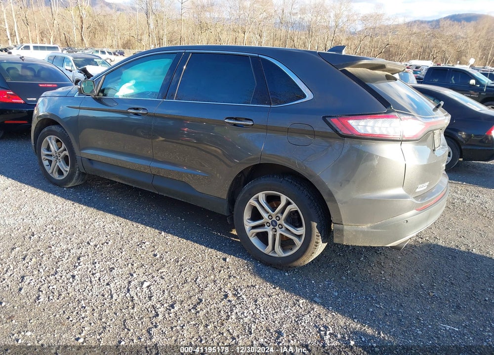 2018 FORD EDGE TITANIUM VIN: 2FMPK4K90JBB77302