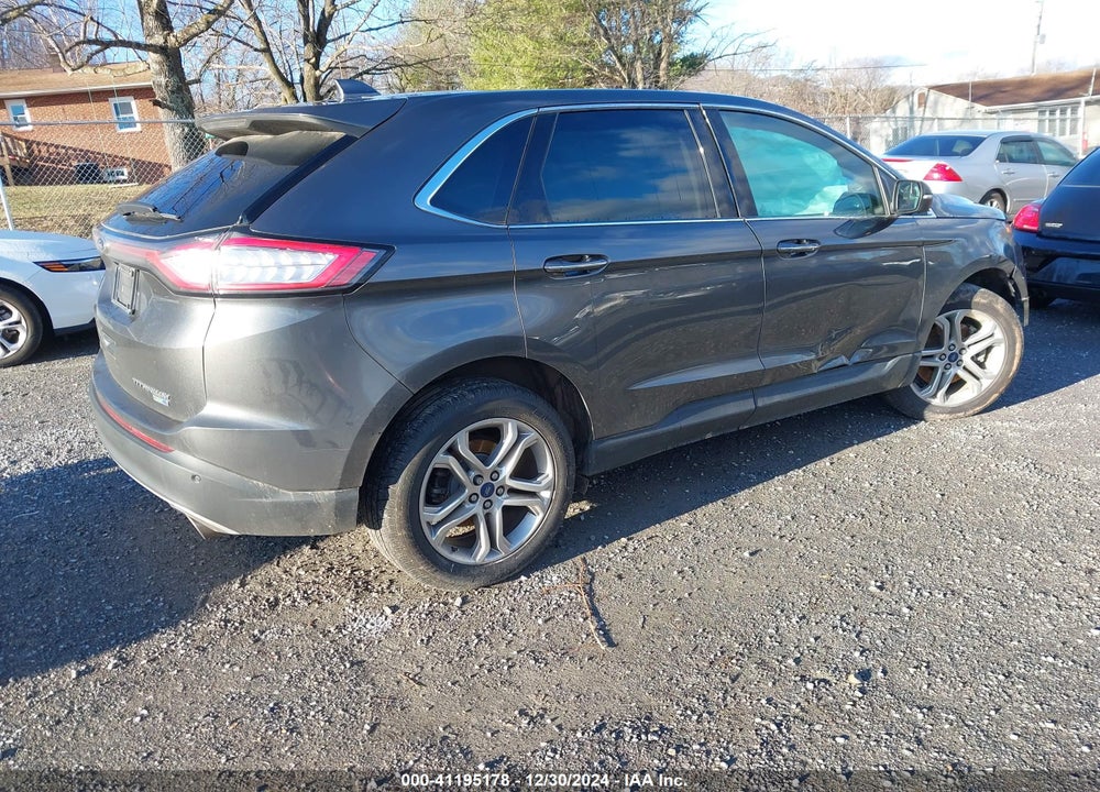 2018 FORD EDGE TITANIUM VIN: 2FMPK4K90JBB77302