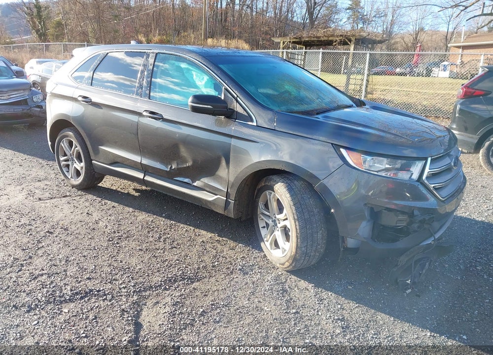 2018 FORD EDGE TITANIUM VIN: 2FMPK4K90JBB77302