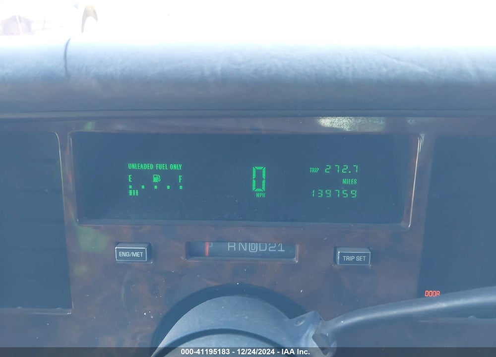 1994 CADILLAC COMMERCIAL CHASSIS VIN: 1GEFH90P4RR704769