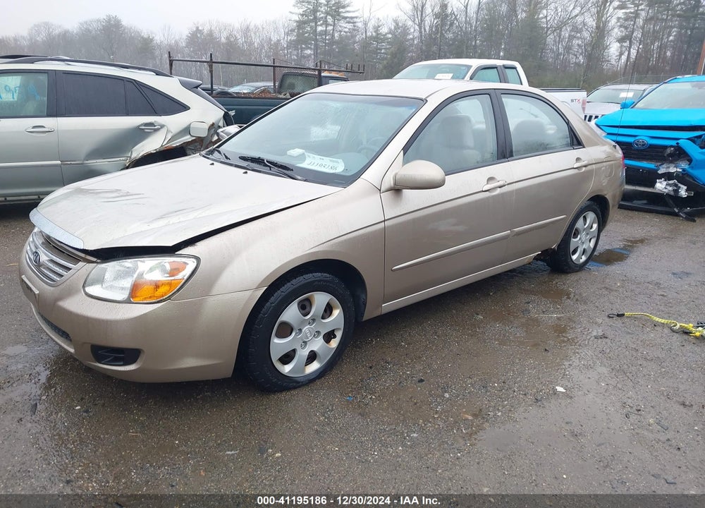 2007 KIA SPECTRA EX VIN: KNAFE122375381000