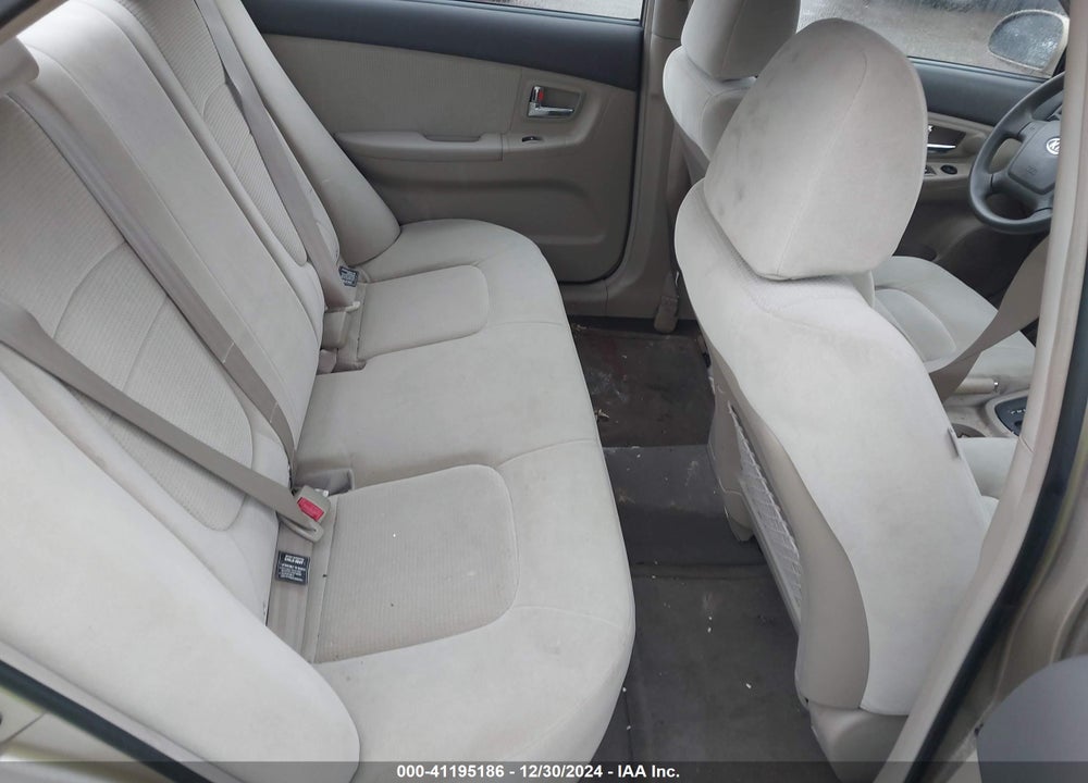 2007 KIA SPECTRA EX VIN: KNAFE122375381000