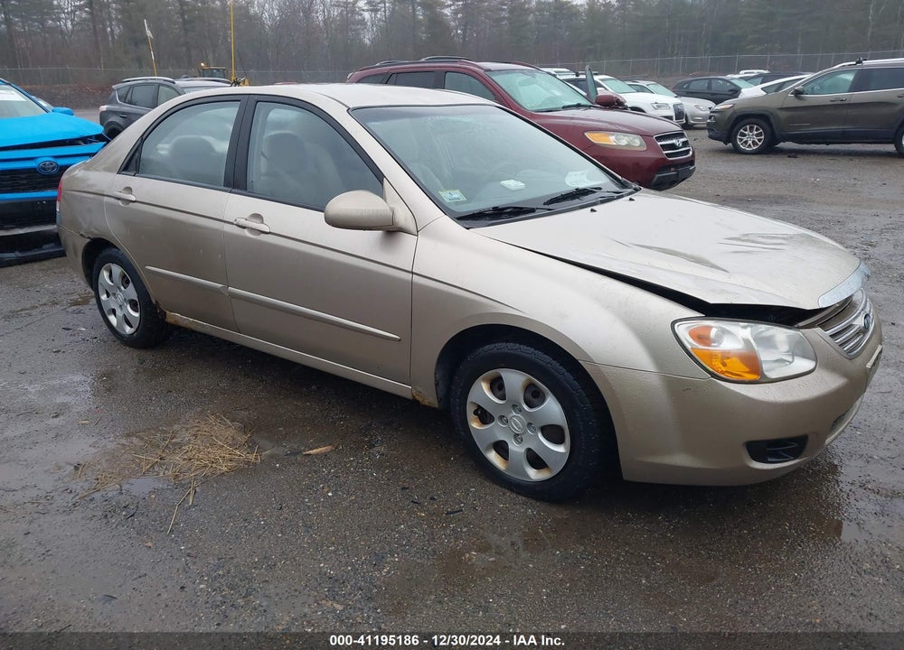 2007 KIA SPECTRA EX VIN: KNAFE122375381000