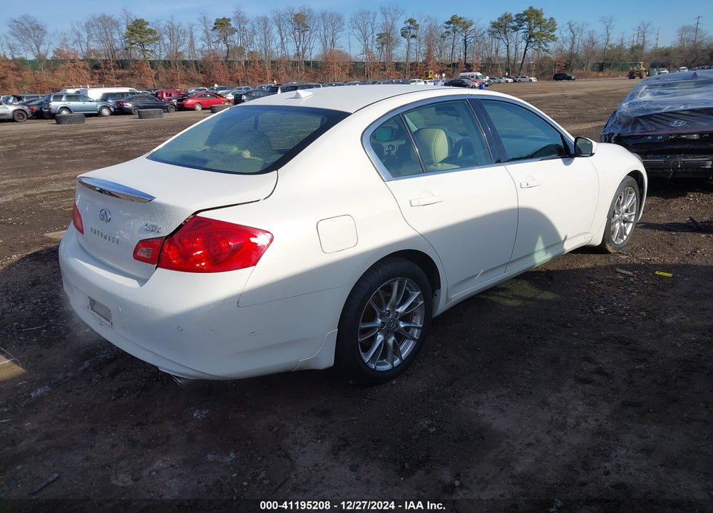 2011 INFINITI G37X VIN: JN1CV6AR6BM354408