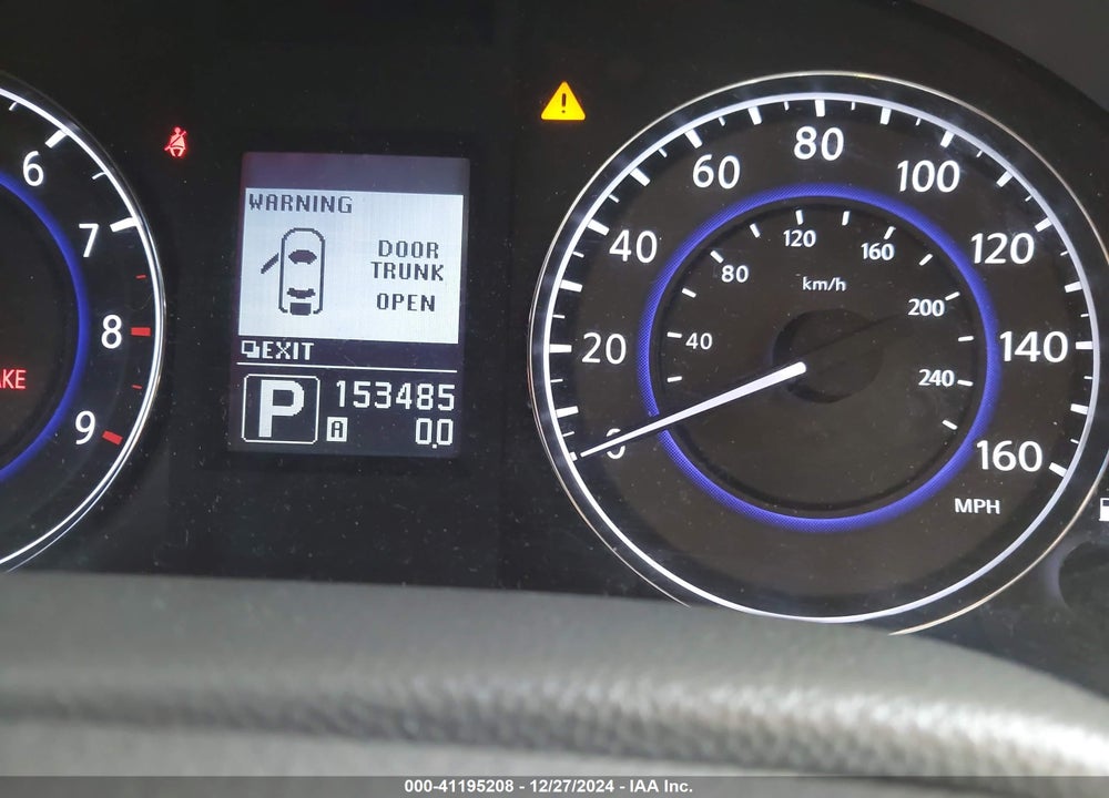 2011 INFINITI G37X VIN: JN1CV6AR6BM354408