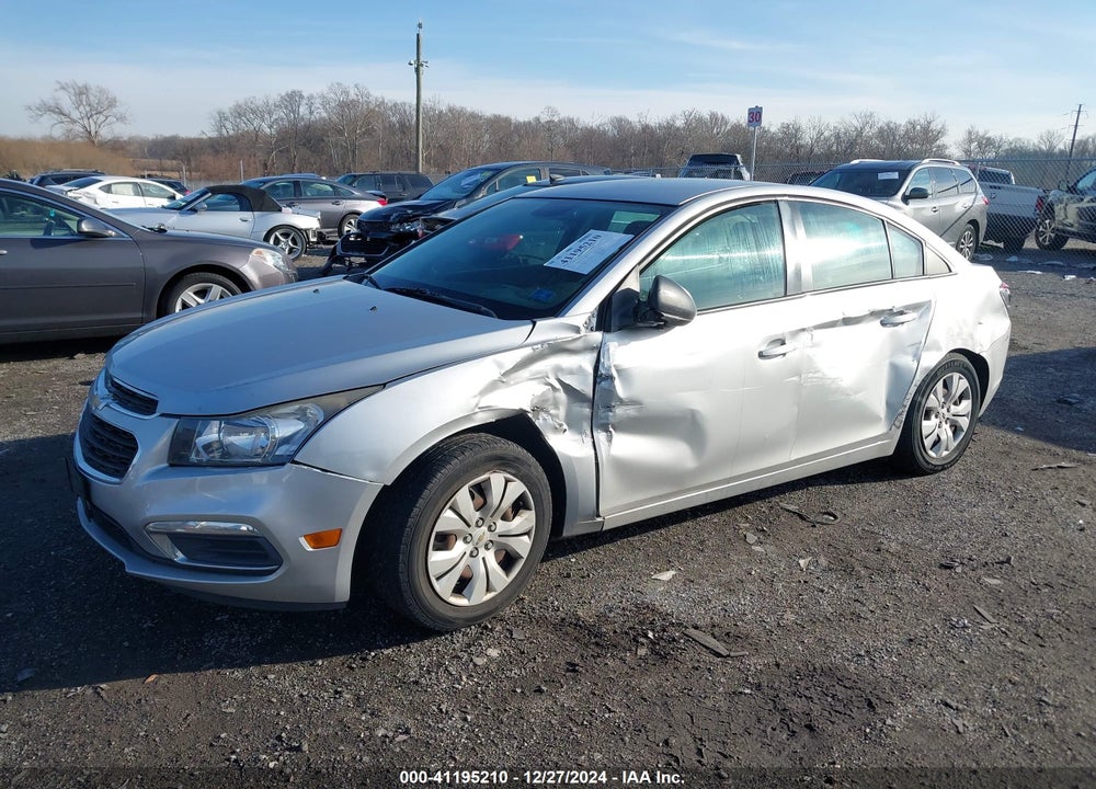 2015 CHEVROLET CRUZE VIN: 1G1PA5SG8F7262392
