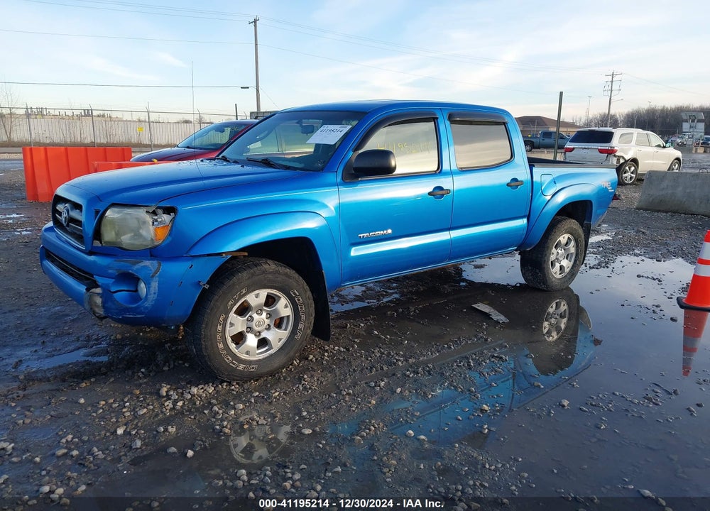 2007 TOYOTA TACOMA DOUBLE CAB VIN: 5TELU42N57Z416038