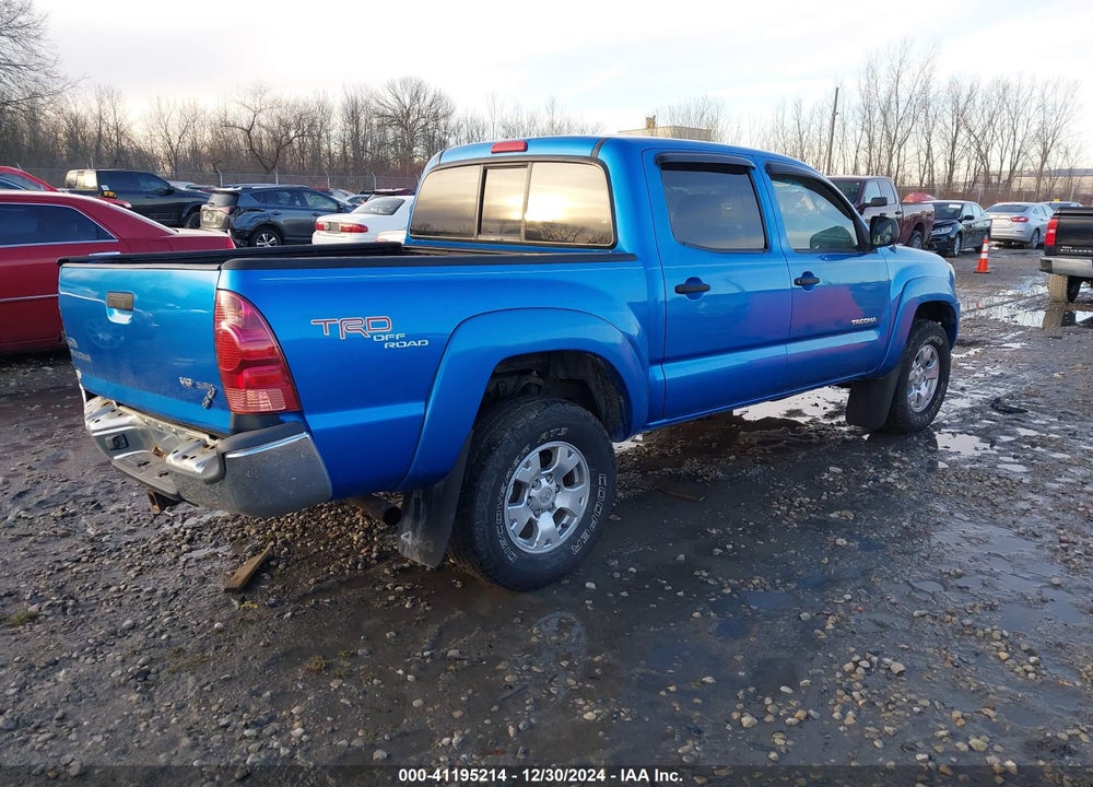 2007 TOYOTA TACOMA DOUBLE CAB VIN: 5TELU42N57Z416038
