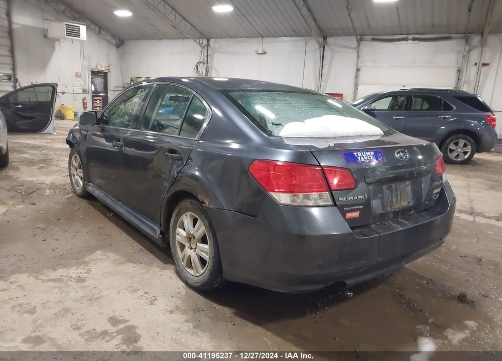2010 SUBARU LEGACY 2.5I PREMIUM VIN: 4S3BMBB62A3229693