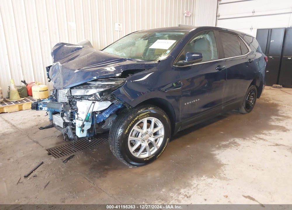 2022 CHEVROLET EQUINOX FWD LT VIN: 3GNAXKEVXNL235460
