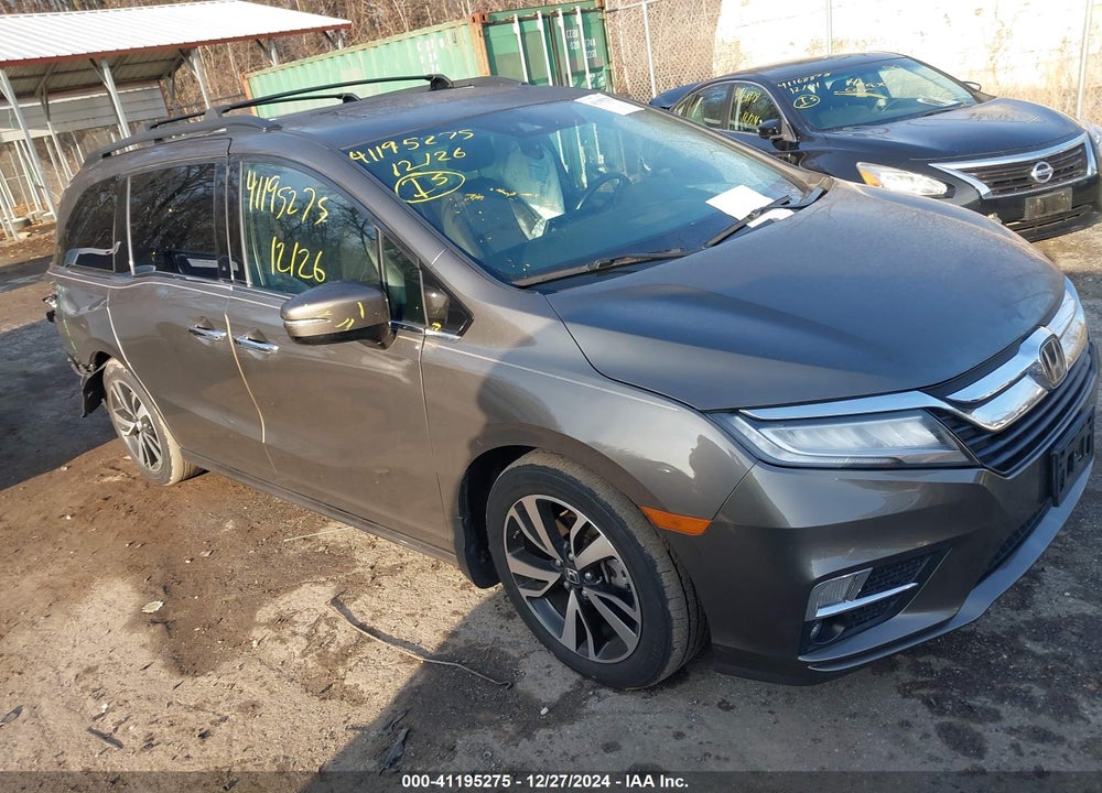 2019 HONDA ODYSSEY ELITE VIN: 5FNRL6H96KB080865