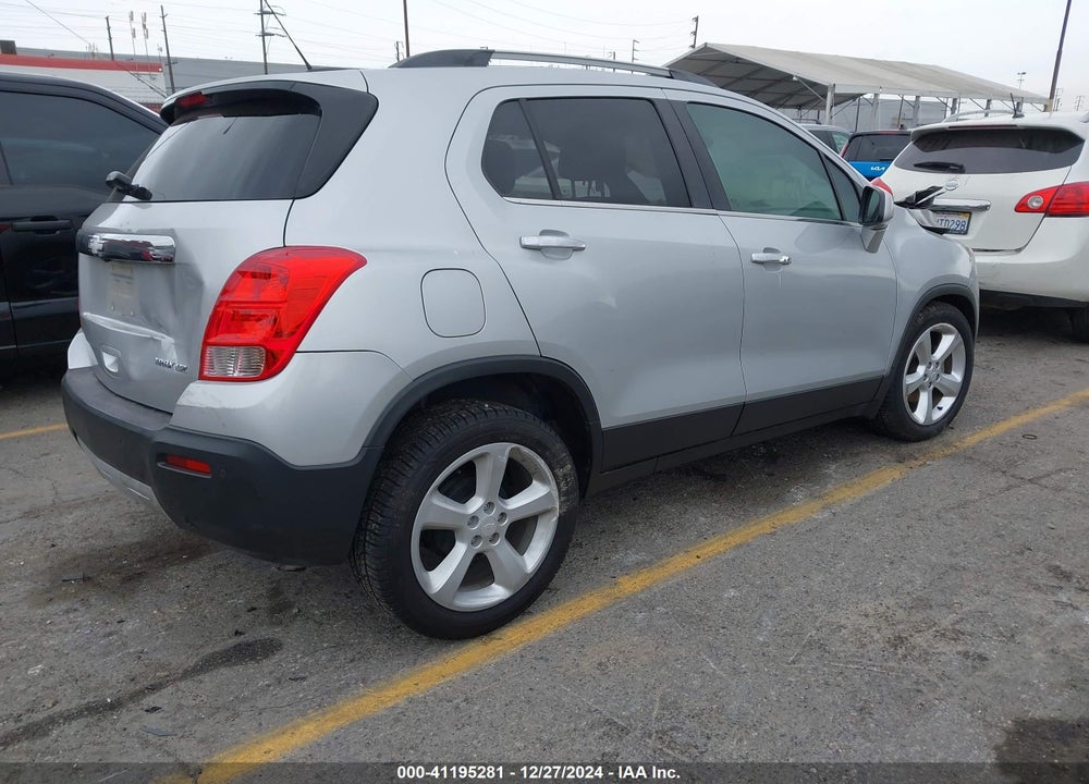 2016 CHEVROLET TRAX LTZ VIN: 3GNCJMSB0GL162893