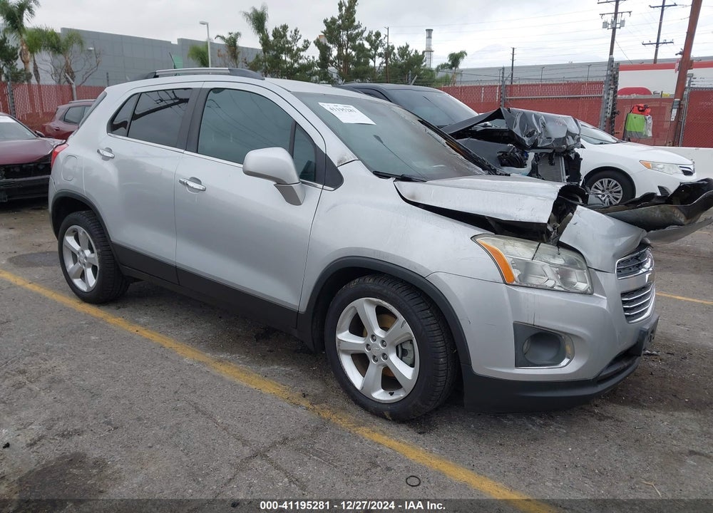 2016 CHEVROLET TRAX LTZ VIN: 3GNCJMSB0GL162893