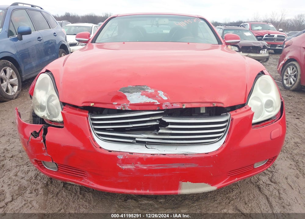 2002 LEXUS SC 430 VIN: JTHFN48YX20006371