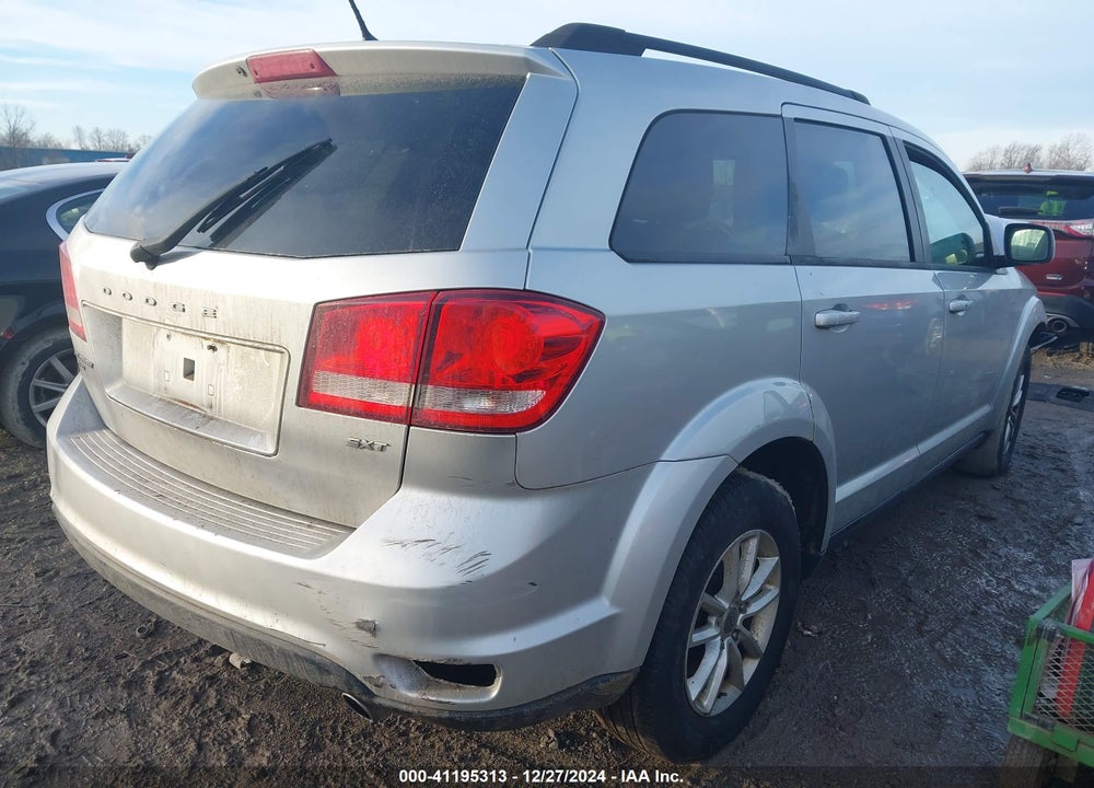 2014 DODGE JOURNEY SXT VIN: 3C4PDDBG1ET128018
